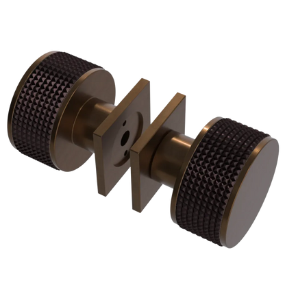 Rubinet Shower Door Knob (set) Tuscan Brass