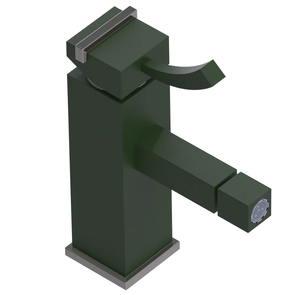 Rubinet Single Control Bidet Fitting (less drain) Green Envy