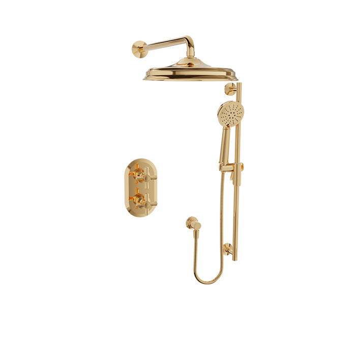 Baril Complete thermostatic pressure balanced shower kit