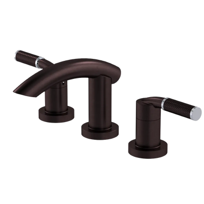 Rubinet Widespread Lav. Set. (less drain) Oil Rubbed Bronze