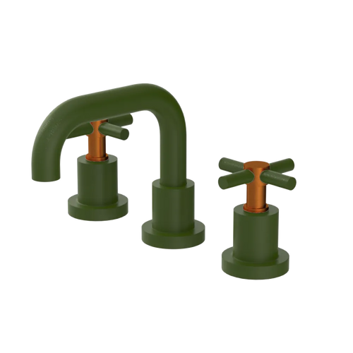 Rubinet Widespread Lav. Set. (less drain) Green Envy