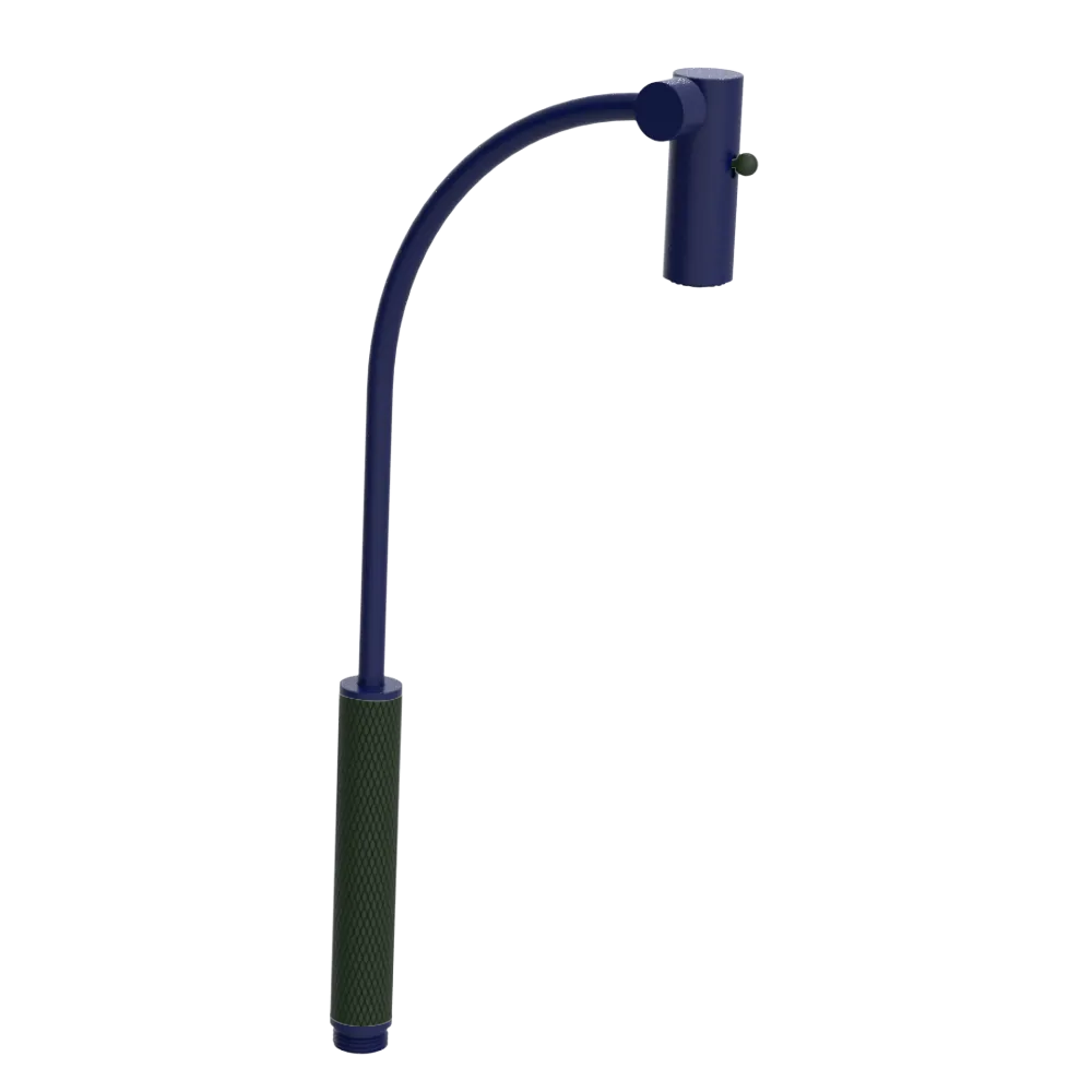 Rubinet Hand Held Shower Bidet Only Midnight Blue