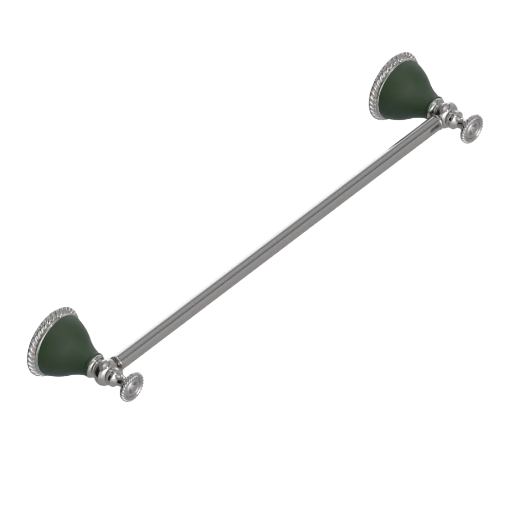 Rubinet Towel Bar 18" Polished Nickel