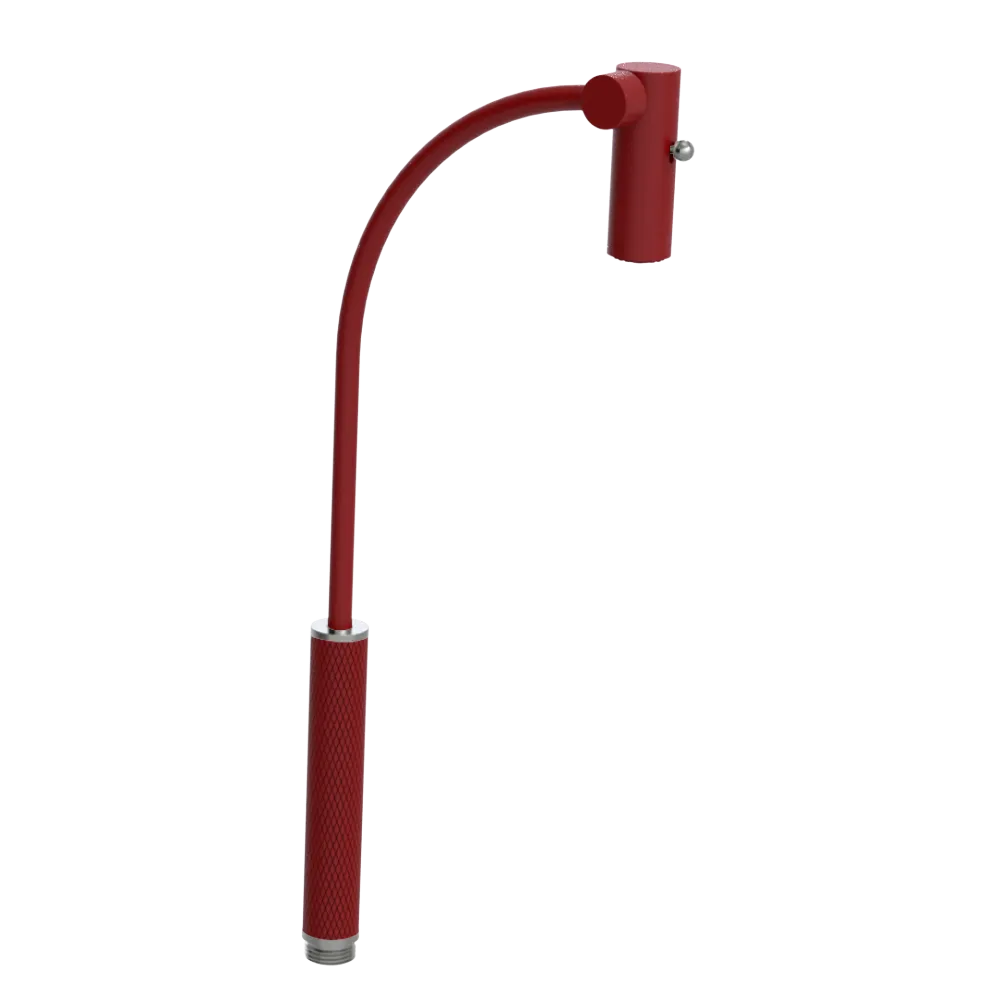 Rubinet Hand Held Shower Bidet Only Maroon