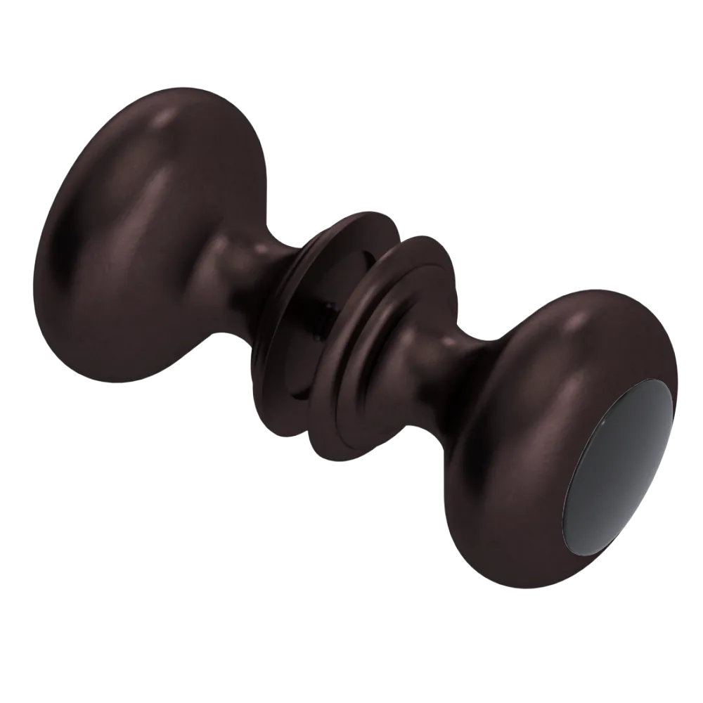 Rubinet Shower Door Knob (set) Oil Rubbed Bronze