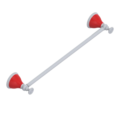 Rubinet Towel Bar 18" White