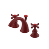 Rubinet Widespread Lav. Set. (less drain) Maroon