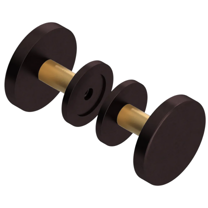 Rubinet Shower Door Knob (set) Oil Rubbed Bronze