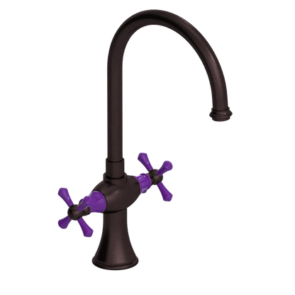 Rubinet Two Handle Single Hole Kitchen Set Oil Rubbed Bronze