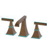 Rubinet Widespread Lav. Set. (less drain) Tuscan Brass