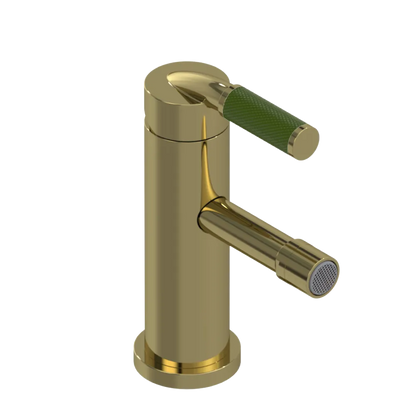 Rubinet Single Control Bidet Fitting (less drain) Natural Brass