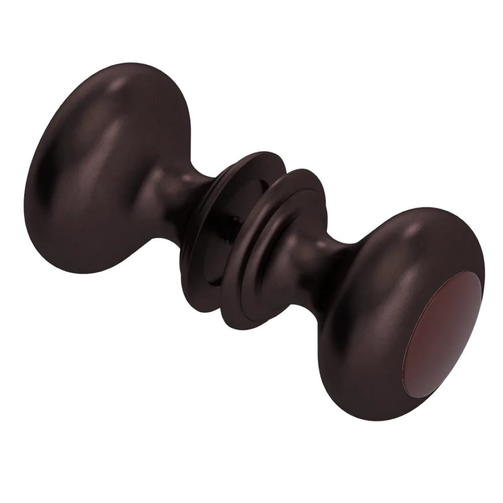Rubinet Shower Door Knob (set) Oil Rubbed Bronze