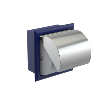 Rubinet RECESSED TOILET PAPER HOLDER Midnight Blue
