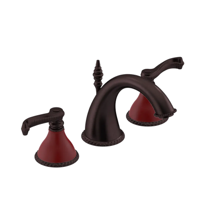 Rubinet Widespread Lav. Set. (less drain) Oil Rubbed Bronze