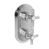 Baril Complete thermostatic pressure balanced shower control valve with 2-way diverter
