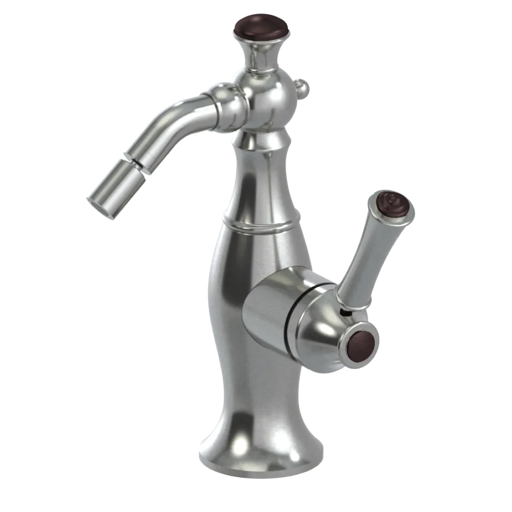 Rubinet Single Control Bidet Fitting (less drain) Satin Nickel