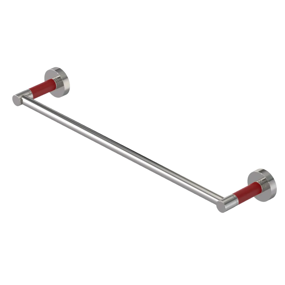 Rubinet Towel Bar 18" Polished Nickel