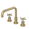 Rubinet Widespread Kitchen Set Satin Brass