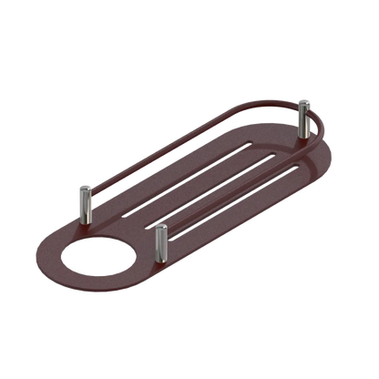 Rubinet Shelf Only Bordeaux