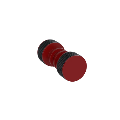 Rubinet Shower Door Knob (set) Maroon