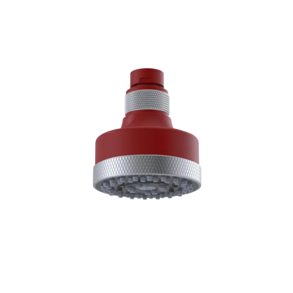 Rubinet 3 FUNCTION SHOWER HEAD Maroon