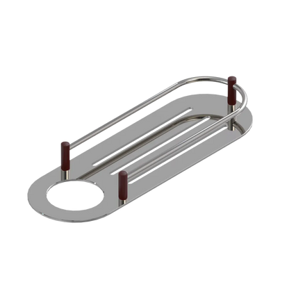 Rubinet Shelf Only Polished Nickel