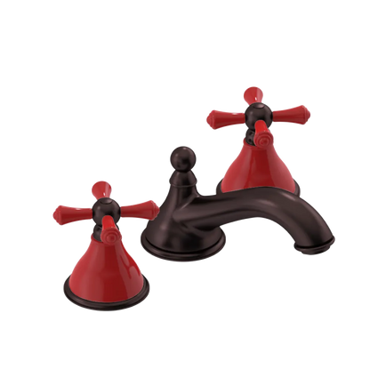 Rubinet Widespread Lav. Set. (less drain) Oil Rubbed Bronze