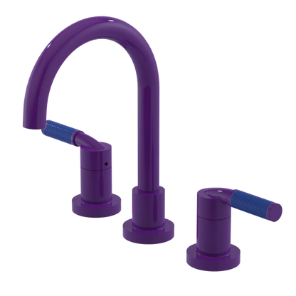 Rubinet Widespread Lav. Set. (less drain) Purple Haze