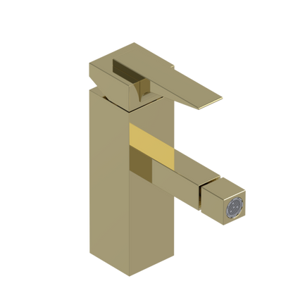 Rubinet Single Control Bidet Fitting (less drain) Gold