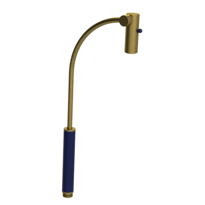 Rubinet Hand Held Shower Bidet Only Antique Brass Matt