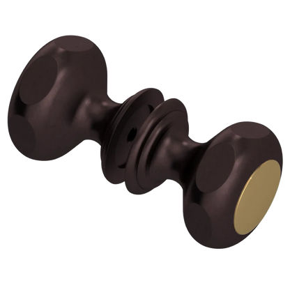 Rubinet Shower Door Knob (set) Oil Rubbed Bronze