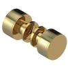 Rubinet Shower Door Knob (set) Gold