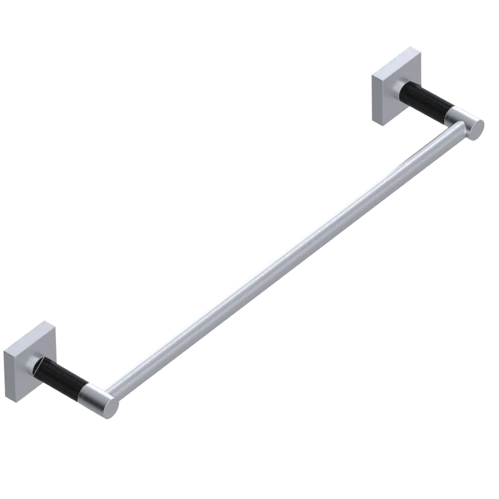 Rubinet 24" TOWEL BAR Satin Chrome