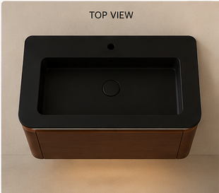 Auriel Single Sink Vanity With Single Drawer by Godi