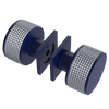Rubinet Shower Door Knob (set) Midnight Blue