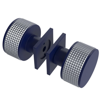 Rubinet Shower Door Knob (set) Midnight Blue