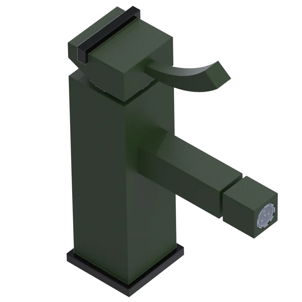 Rubinet Single Control Bidet Fitting (less drain) Green Envy