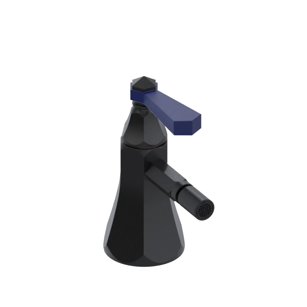 Rubinet Single Control Bidet Fitting (less drain) Matt Black