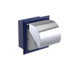 Rubinet RECESSED TOILET PAPER HOLDER Midnight Blue