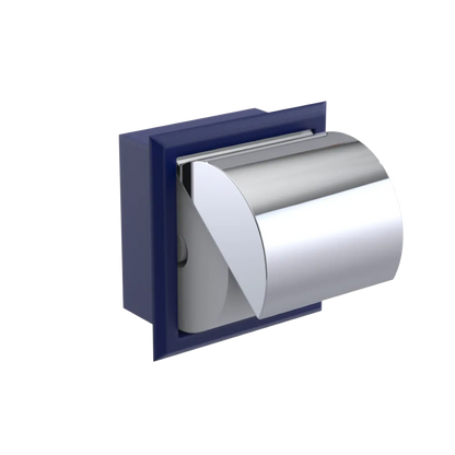 Rubinet RECESSED TOILET PAPER HOLDER Midnight Blue