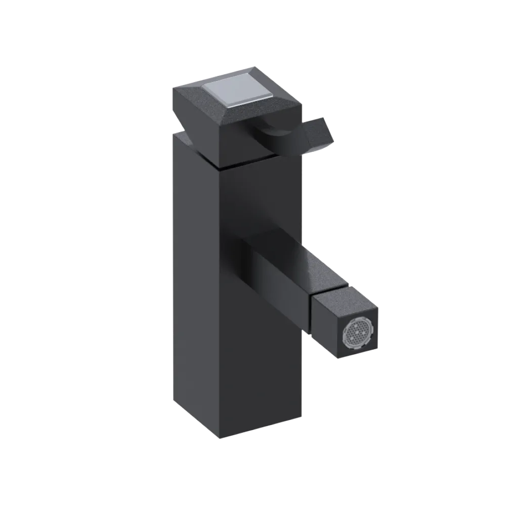 Rubinet Single Control Bidet Fitting (less drain) Matt Black