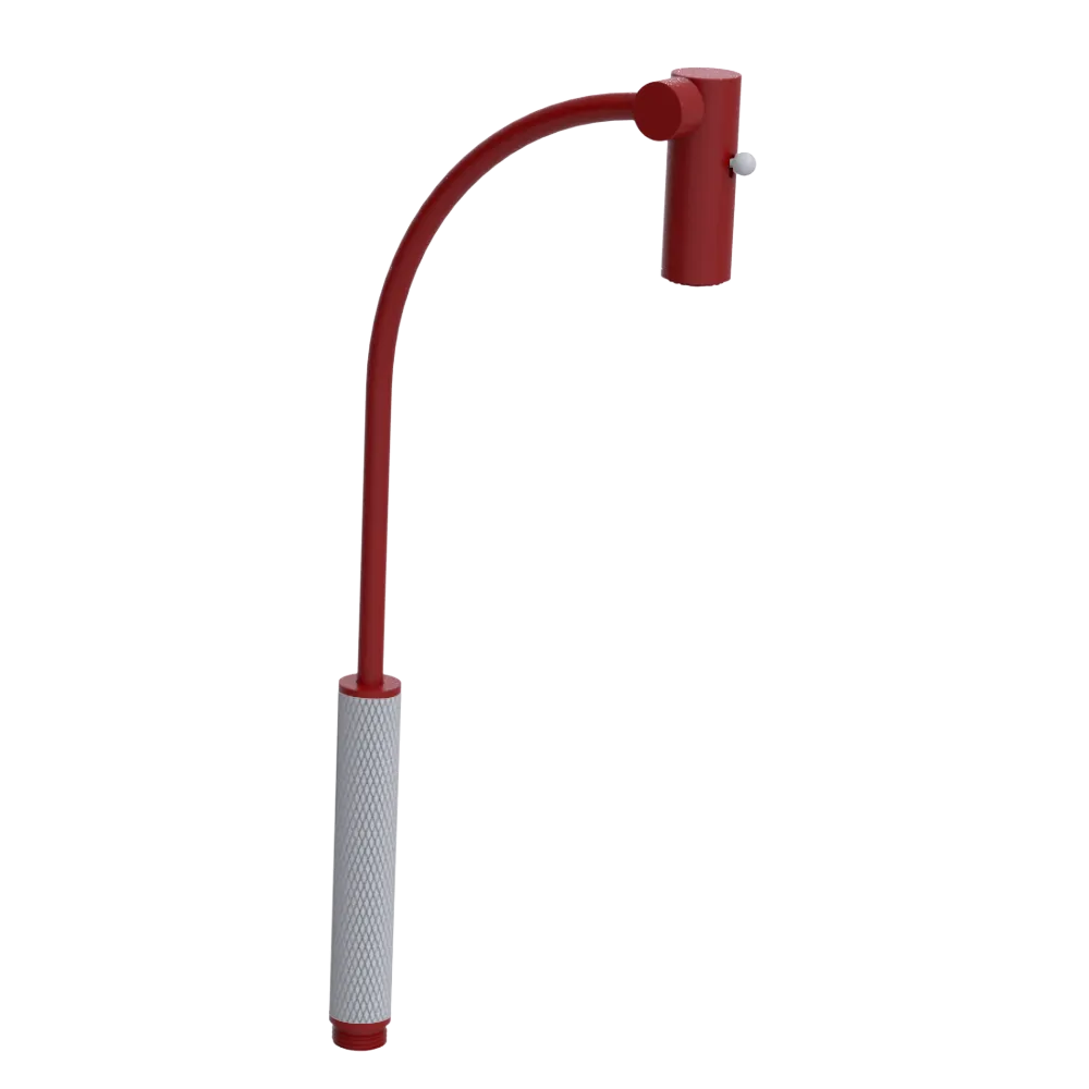 Rubinet Hand Held Shower Bidet Only Maroon