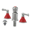 Rubinet Bidet Fitting with Spray, Diverter, and Vacum Breaker (Less Drain) Satin Nickel