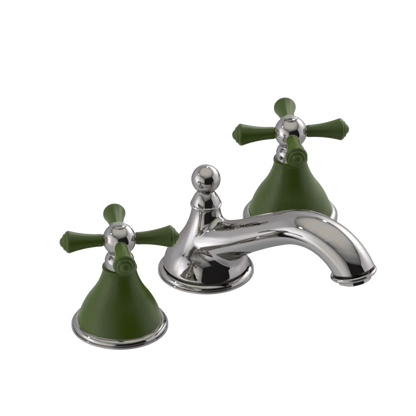 Rubinet Widespread Lav. Set. (less drain) Polished Nickel