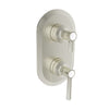 Baril Complete thermostatic pressure balanced shower control valve with 2-way diverter