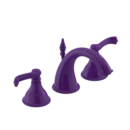 Rubinet Widespread Lav. Set. (less drain) Purple Haze