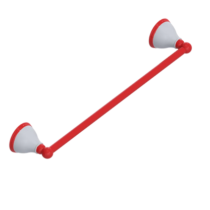 Rubinet Towel Bar 24" Red