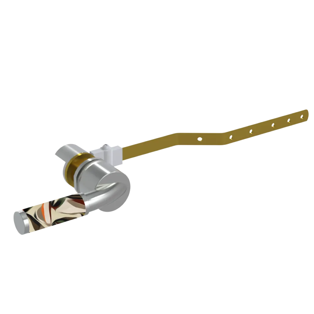 Rubinet Trip Levers Satin Nickel