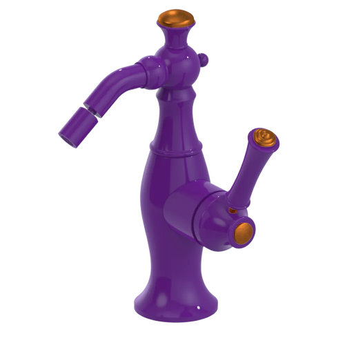 Rubinet Single Control Bidet Fitting (less drain) Purple Haze