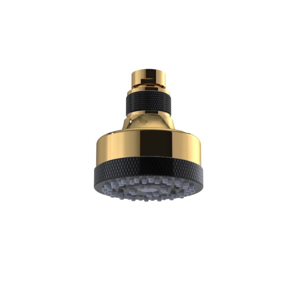 Rubinet 3 FUNCTION SHOWER HEAD Gold